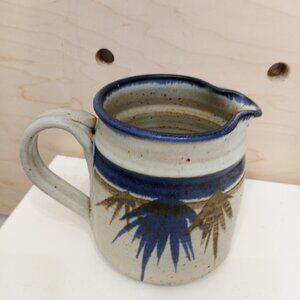 Beautiful Signed Art Pottery Pitcher Handmade Gift Idea